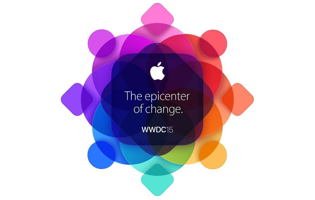 La imagen del WWDC, el evento de Apple, en 2015