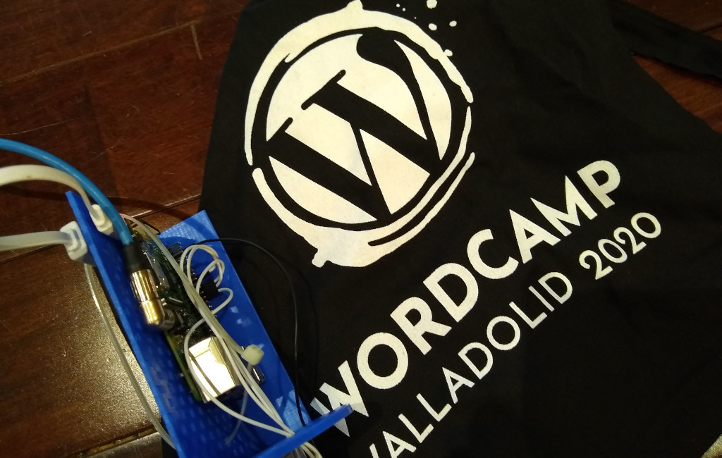 Nuestro cacharro en WordCamp Valladolid