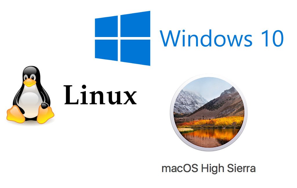 Sistemas operativos: macOs, Linux, Windows